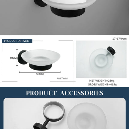 Matt Black Stainless Steel Towel Rack Towel Bar Soap Dish Toilet Paper Holder Towel Hooks Bathroom Accessories