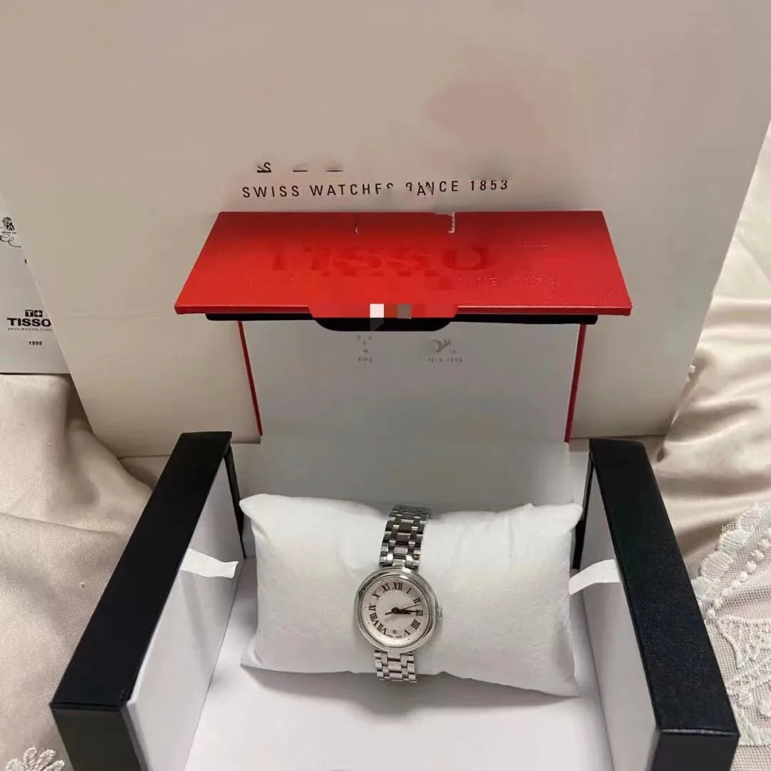 Orologio da Donna Suojiali Little Beauty, Quadrante Piccolo con Numeri Romani, Acciaio Inossidabile