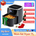 Patbrela Friggitrice ad Aria Visibile 7.0L 8-in-1 1500W 220-240V
