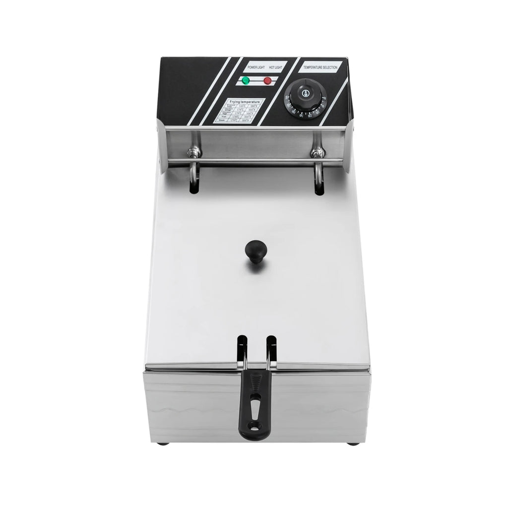 Friggitrice Elettrica Commerciale 6L 2500W 220V Euro Plug
