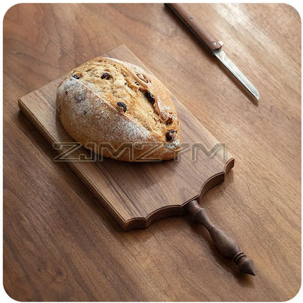 French Vintage Cutting Board Premium Handmade Black Walnut Cutting Board with Natural Texture Durable, Polished, Smooth, No Rough Edges