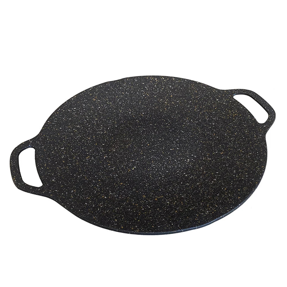 Backformen antihaftbeschichtete Pfannen zum Braten Pfanne runder Induktionsherd für Outdoor-Camping Küche Backutensilien Haushaltswerkzeuge