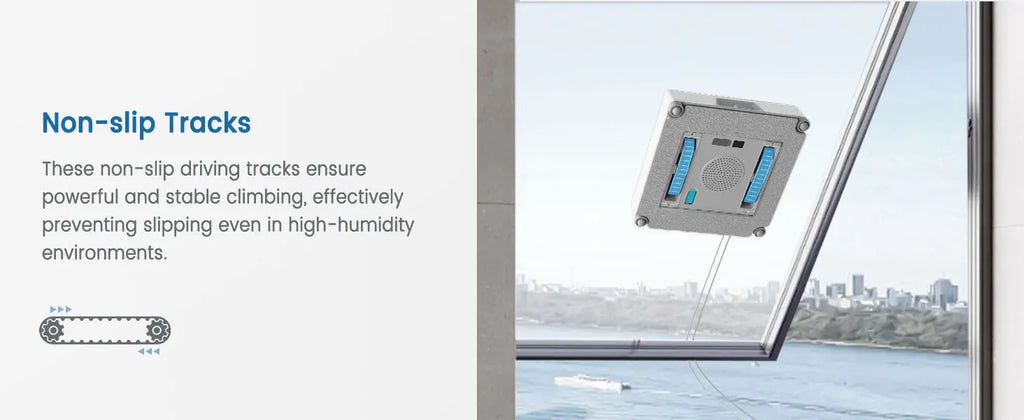 COTIAR Winbot W10 3100Pa Fensterputzroboter mit 5 Reinigungsmodi, intelligenter App- und Fernbedienung
