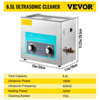 SucceBuy 3L 6L 10L 15L 22L 30L Elektrischer Ultraschallreiniger Tragbare Waschmaschine Ultraschall-Geschirrspüler für Zuhause und Büro