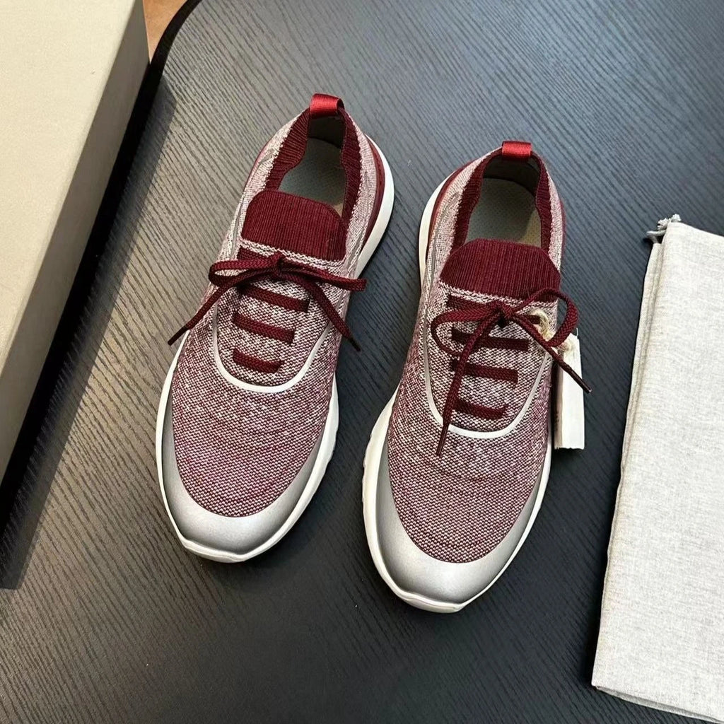 Herren-Sneaker Casual 2026, atmungsaktiv und bequem, Slip-On-Modell