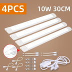 Luci a led Lampada da cucina sotto l'armadio A85-220V 10w 20w Tubo a led super luminoso con linea di interruttori da 1,8 m per lampade da interno per la camera da letto di casa