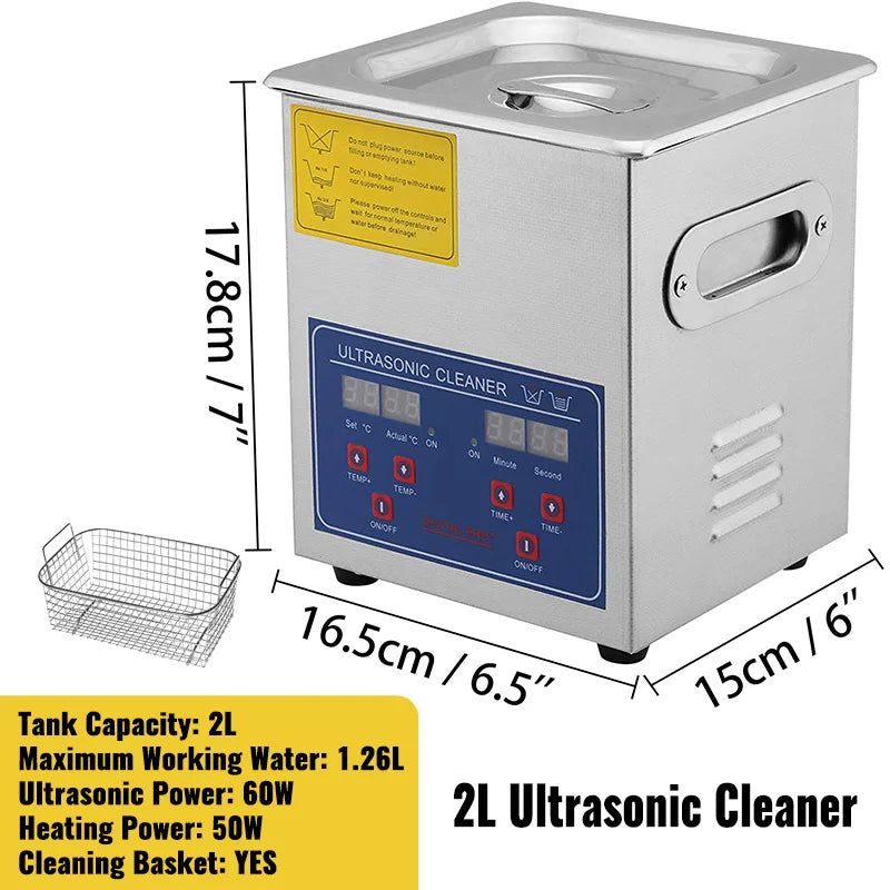 SucceBuy 1.3L 2L 3L 6L 10L 15L 22L 30L Ultraschallreiniger Tragbare Spülmaschine Waschmaschine Ultraschallreinigungsgeräte für den Haushalt