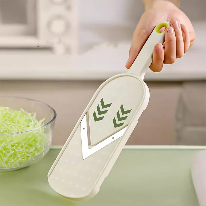 Manuelle Multifunktionsreibe für Kohl, extra feiner Gemüseschneider und -reibe für Kohl, Karotten
