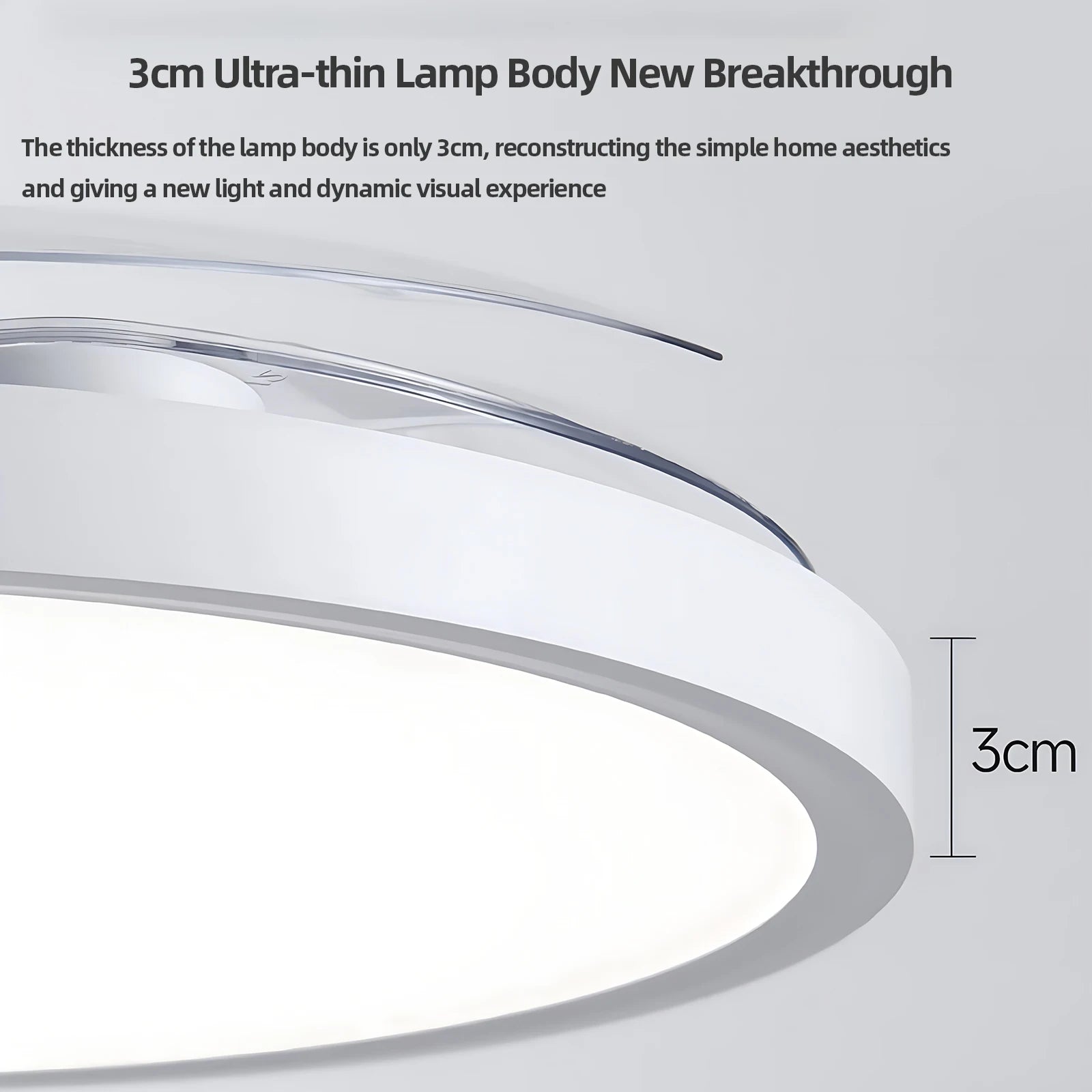 Ventilatore da Soffitto Invisibile con Luce, Pale Retrattili, Grande Ventilatore Elettrico per Raffreddamento e Ventilazione, Telecomando, Illuminazione Dimmerabile