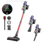 Laresar V8 Kabelloser Handstaubsauger für Autos, 48000 PA, 500 W, 60 Minuten, Haushalt, abnehmbarer Akku, kabelloser bürstenloser Motor