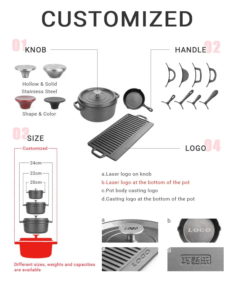Set di Pentole in Alluminio da 21 Pezzi, Antiaderente, Bianco Granito, per Cucina a Induzione, con Coperchio, Doppio Manico, Utensili in Silicone, Senza PFOA