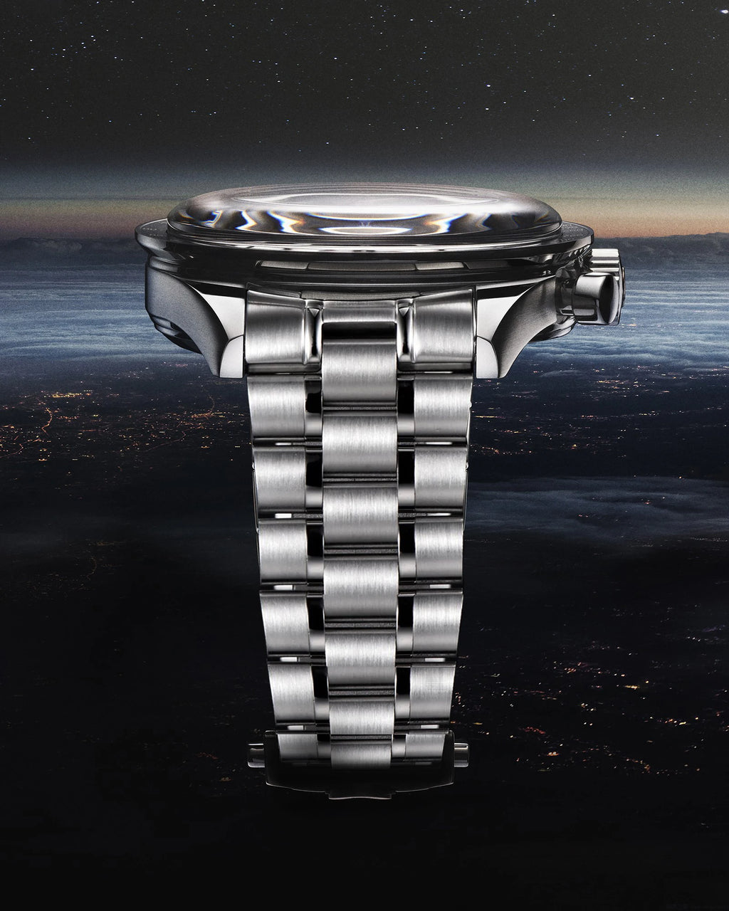PAGANI DESIGN Orologio da Polso Uomo Quarzo Cronografo Luna Vetro Zaffiro Modello PD-1701-EU