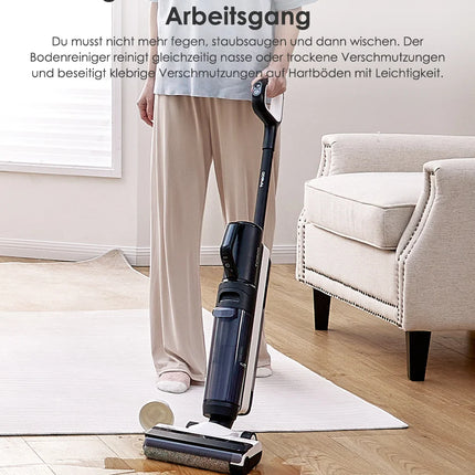 Tineco Floor One S5 Combo Smart Wet Dry Vacuum Cleaner with iLoop Technology 5-in-1 Wet Vacuum for Pet Hair Hard Floors LED Display Wi-Fi