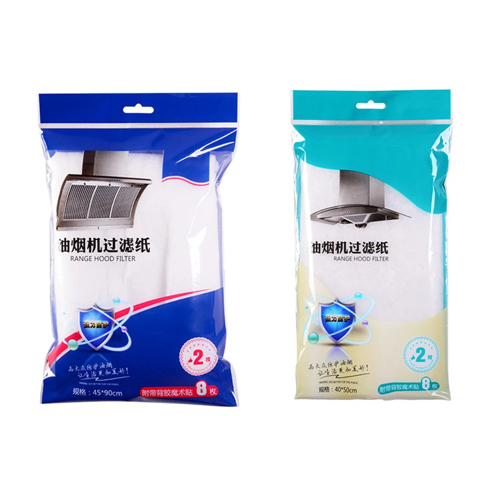 Adesivo anti-olio in tessuto non tessuto Strumento per il filtro della cappa della cucina in carta che assorbe l'olio per la decorazione di aiuto della cucina domestica