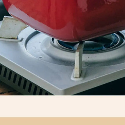 Ruby Red Enameled Cast Iron Deep Induction Cooker Gas Universal Stew Pot with Micro Pressure Lock for Fresh Cooking