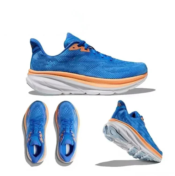 Scarpe da corsa Clifton9 da uomo e da donna, leggere, ammortizzate, traspiranti, per maratona e allenamento su strada.