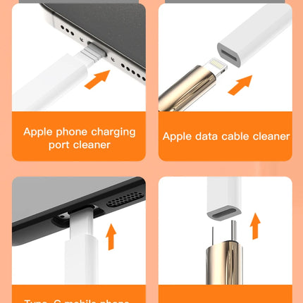 20/32 in 1 Kit di pulizia profonda multifunzione per porte iPhone, AirPod, tastiere e rimozione tasti - Strumenti di precisione