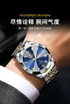 Retro-Quarzuhr für Herren, modisches Geschenk für Männer, Geburtstagsgeschenk, klassischer Stil, analoge Armbanduhr für Erwachsene