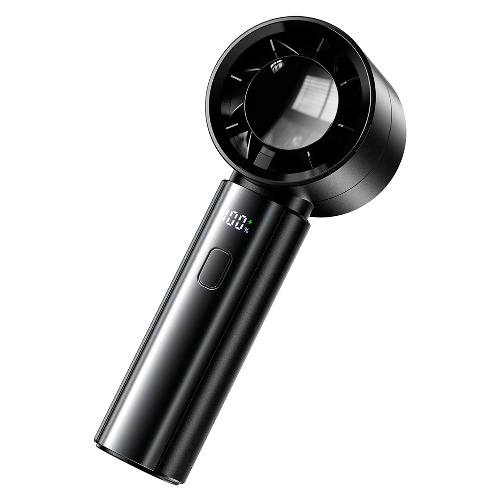 ColdSky Ventilatore portatile ricaricabile 3000 mAh 5 velocità con display digitale