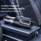 Brushless Cordless Handheld Vacuum Cleaner, High Suction, for Home and Car, Mini, Rechargeable, with LED for Car Cleaning.