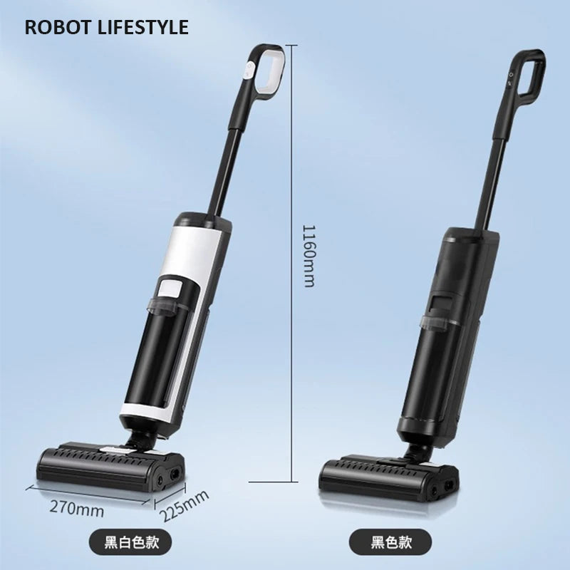 Kabelloser Handstaubsauger, Nass- und Trockenreinigungsroboter RL9Max, 14000pa, selbsterhitzende Bürste, superstarke Saugkraft, 4000 mAh Akku