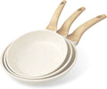 Set di padelle antiaderenti, 3 pezzi – Padelle in granito da 20/24/28 cm
