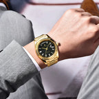 PAGANI DESIGN 2025 Neue Datumswoche 40MM Herrenuhren Luxusmarke Gold Automatische Herrenuhr Mechanische wasserdichte Herrenarmbanduhr