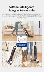 Tineco Floor One S3 Breeze Kabelloser Nass-/Trockensauger mit Wischfunktion, selbstreinigend, intelligentes Haushaltsgerät