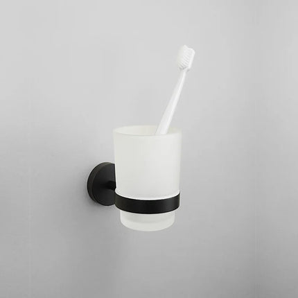 Matt Black Stainless Steel Towel Rack Towel Bar Soap Dish Toilet Paper Holder Towel Hooks Bathroom Accessories