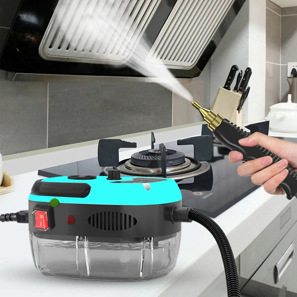 2500W Dampfreiniger Hochtemperatursterilisation Tragbarer Hochdruckreiniger für die Küche, das Auto und die Klimaanlage zu Hause