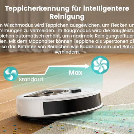 LEFANT M330 Pro M330S Robot Vacuum Cleaner with Mapping, dToF Navigation, PSD Obstacle Avoidance System, 5000Pa Suction, Alexa/APP/WiFi