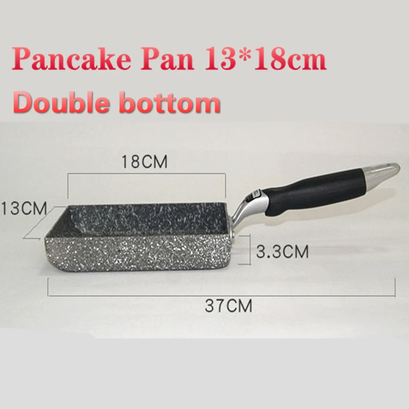 Durable Stein-Bratpfanne Wok Antihaft-Keramiktopf Induktionsfritteuse Steak Kochen Gasherd Pfanne Kochgeschirr Werkzeug für Küchenset