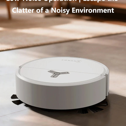 Lenovo Robot Aspirapolvere Intelligente 3 in 1, Aspiratore Robotico 4000Pa per Tappeti e Pavimenti Duri, Elettrodomestico per la Pulizia della Casa