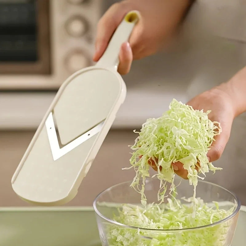 Manuelle Multifunktionsreibe für Kohl, extra feiner Gemüseschneider und -reibe für Kohl, Karotten