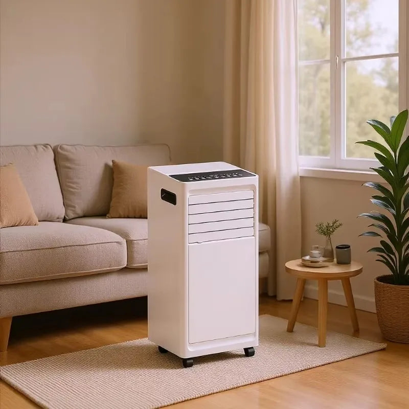 Condizionatore d'Aria Portatile Elettrico da 5000 Btu R410A a Risparmio Energetico per Casa e Ufficio