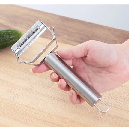 Multifunctional Stainless Steel Kitchen Peeler Fruit Vegetable Potato Carrot Cucumber Julienne Grater Durable Vegetable Slicer