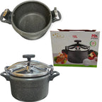 Pentola a pressione a induzione MR, pentola a pressione universale in granito 4L 6L 8L 10L