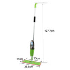 Sprühmopp – 360° drehbarer Wischmopp für die Reinigung von Holzböden, Fliesen, Laminat und Küche – 500 ml