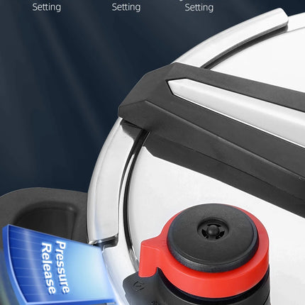 Fenghui 2.4L CE Certified 304 Stainless Steel Explosion-Proof Energy-Saving Mini Pressure Cooker 3 Adjustable Pressure Levels