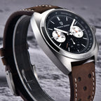 PAGANI DESIGN Orologio da polso al quarzo uomo Retro Panda Cronografo Vetro zaffiro