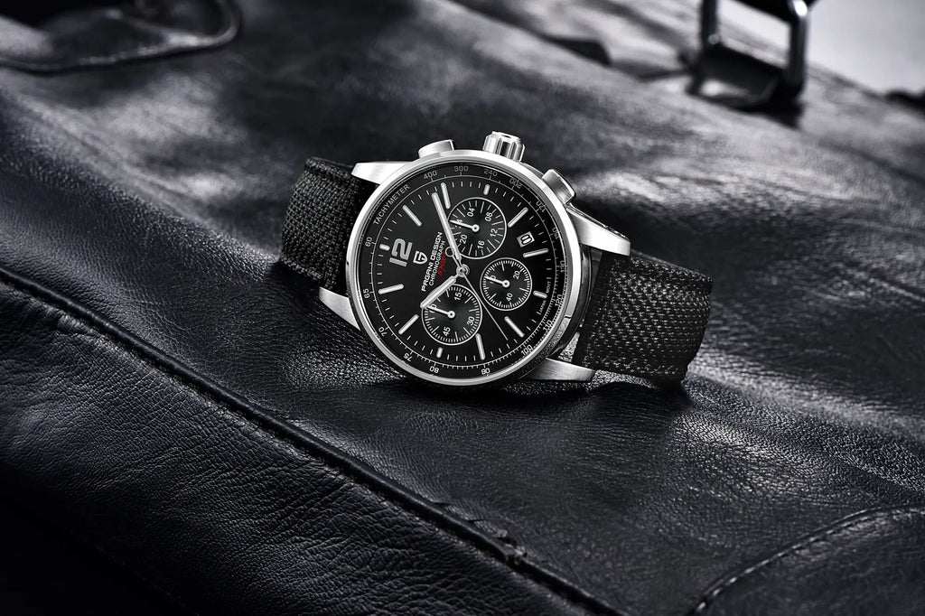 PAGANI DESIGN Orologio da Polso Uomo Quarzo VK63 41mm Vetro Zaffiro 10 Bar