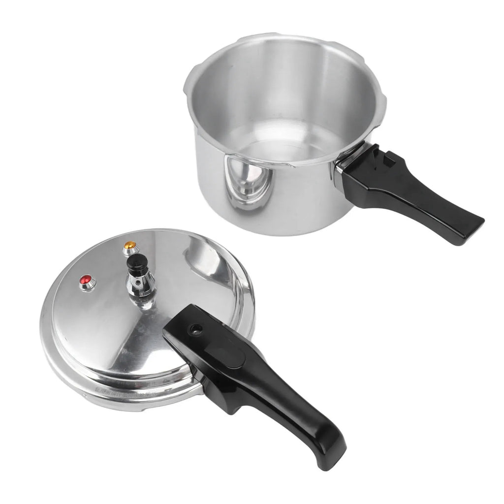 3-Liter-Aluminiumlegierung-Schnellkochtopf, 18 cm Mini-Schnellkochtopf mit 3-Liter-Boden für Gasherd, 3-Liter-Aluminiumlegierung-Schnellkochtopf