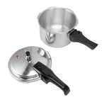 3-Liter-Aluminiumlegierung-Schnellkochtopf, 18 cm Mini-Schnellkochtopf mit 3-Liter-Boden für Gasherd, 3-Liter-Aluminiumlegierung-Schnellkochtopf