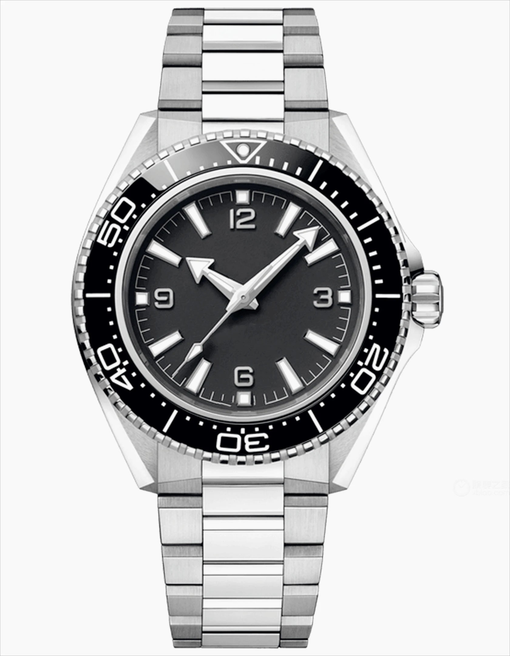Luxuriöse mechanische Automatikuhr für Herren, Taucheruhr, 2026, 600m, Edelstahl, schwarzes und orangefarbenes Kautschukarmband, Keramik, 42mm Business-Armbanduhr