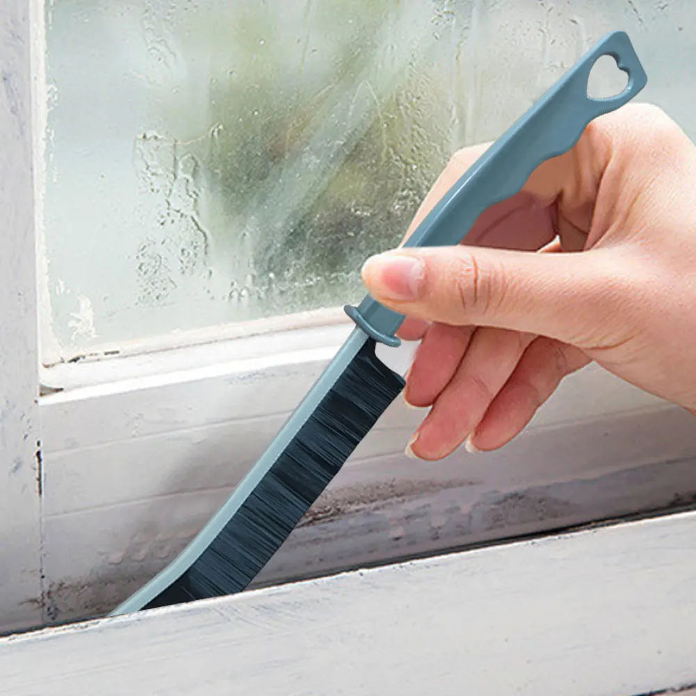 Multifunktionsbürste für die Haushaltsreinigung von Fliesen, Fensterschienen, Küche, Bad, Ventilatoren und Fensterschienen