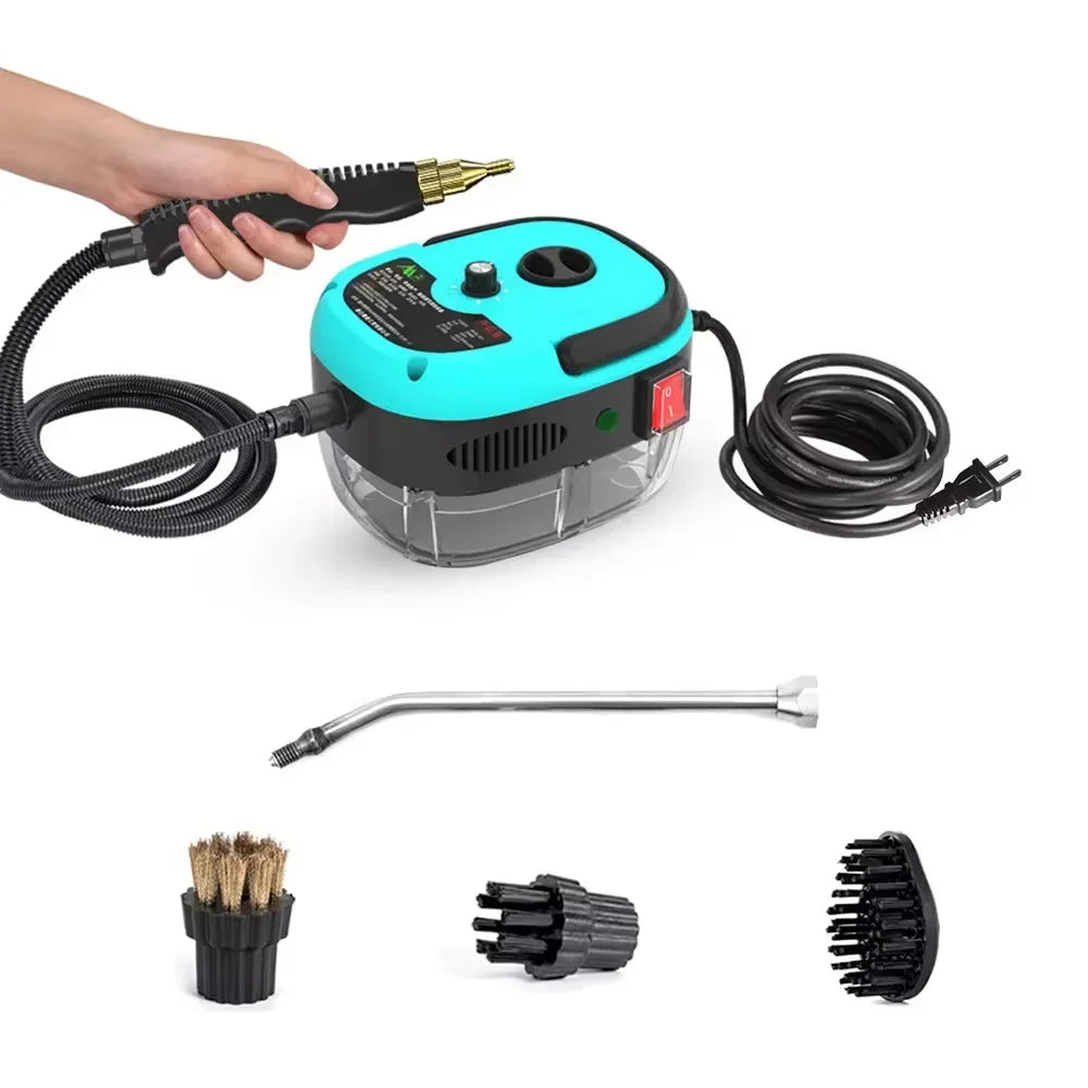 2500 W Dampfreiniger Hochtemperatur-Sterilisations-Druckstrahl-Waschmaschine Handheld für zu Hause, Auto, Küche, Klimaanlage