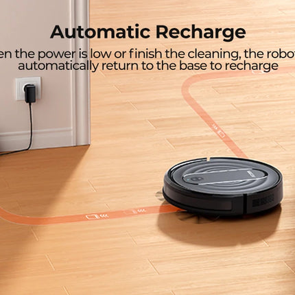 Airzeen R7 3-in-1 Robot Vacuum and Mop, 4000Pa Suction, Smart App/Alexa Control, Self-Charging for Pet Hair and Hard Floors