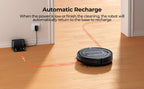 Robot-Staubsauger und Wischroboter Airzeen R7 3-in-1, 4000Pa Saugkraft, Smart App/Alexa Steuerung, Automatische Aufladung für Tierhaare und Böden