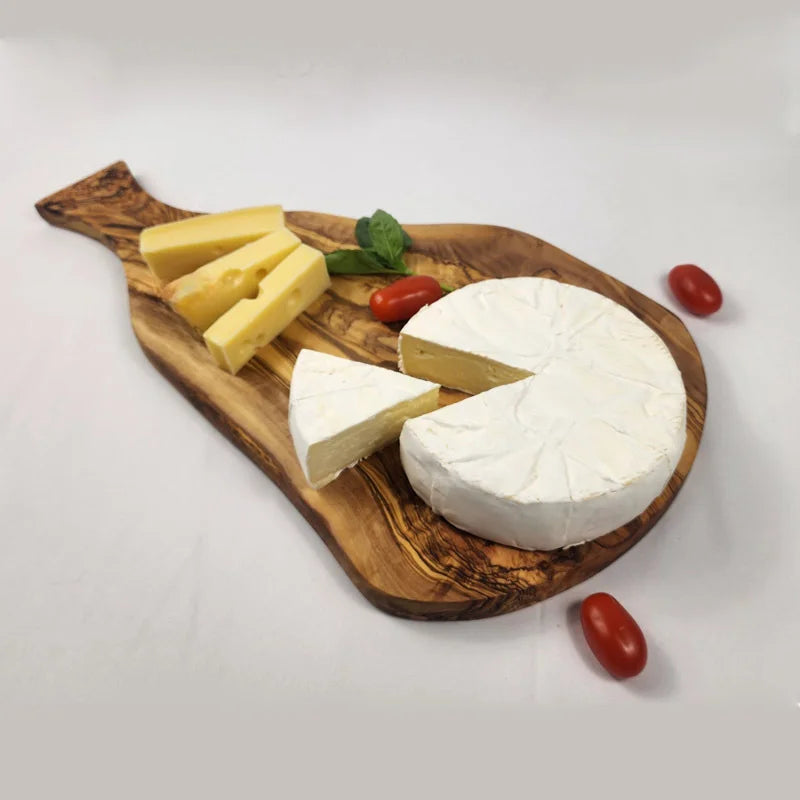 Italienisches Olivenholzschneidebrett Steak Pizza Teller Sushi Western Olivenholzschneidebrett