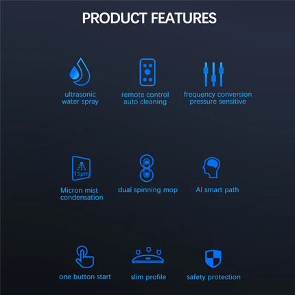 5600Pa Electric Window Cleaning Robot, Automatic and with Remote Control, Window Vacuum Cleaner for Household Appliances